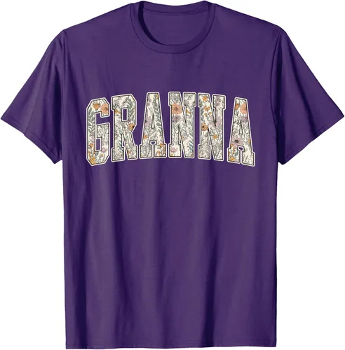 Vista 53 de Granna - Camiseta retro para el día de la madre Negro