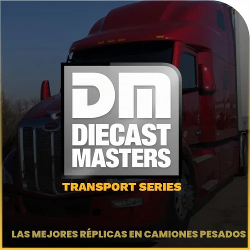 Vista 8 de Diecast Masters Tractor Ultraloft Caterpillar Peterbilt 579 a escala 1:50 con remolque mural CAT Serie de transporte Cat Trucks & Construction