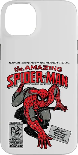 Vista 15 de Marvel Funda Retro de Cómic de Spider-Man para iPhone 17