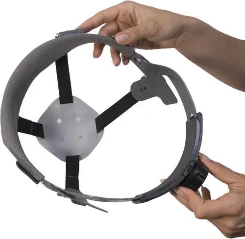 Vista 8 de EPP Por JORESTECH - Casco de Seguridad de Ala Completa Estilo HDPE con Suspensión de Trinquete Ajustable Para Trabajo, Hogar, y Protección General