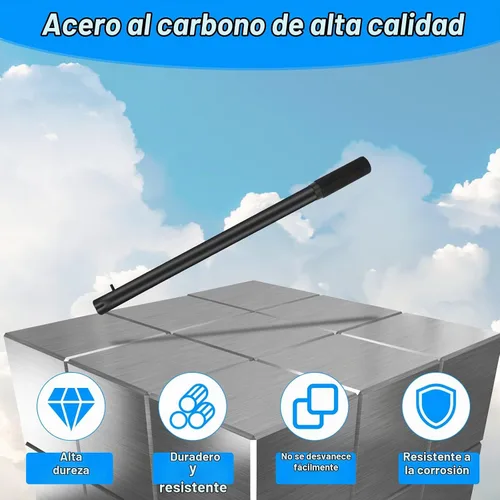 Vista 3 de Reemplazo de mango de gato hidráulico horizontal, reemplazo de mango de gato hidráulico de piso Anglekai para accesorios de automóvil (negro)