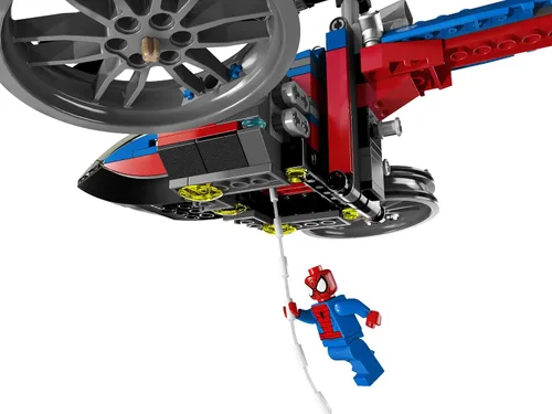 Vista 6 de LEGO Superhéroes 76016 Spider-Helicopter Salvamento (suspendido por fabricante)