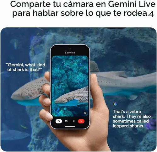 Vista 4 de [Usado] Google Pixel 10 Pro XL - Smartphone Android desbloqueado - Asistente Gemini AI, sistema de cámara trasera triple, batería de carga rápida