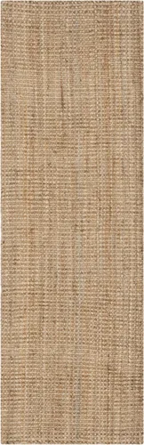 Vista 3 de SAFAVIEH Colección de fibra natural - Alfombra de pasillo, 2'3" x 11', color natural, de yute hecho a mano estilo granja, ideal para áreas de alto