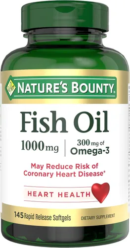 Vista 7 de Nature's Bounty Aceite de pescado 1000 mg cápsulas blandas recubiertas, 220