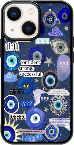 Vista 279 de Funda de teléfono Qizijio estilo azteca a prueba de golpes y protectora para iPhone 7/8/SE