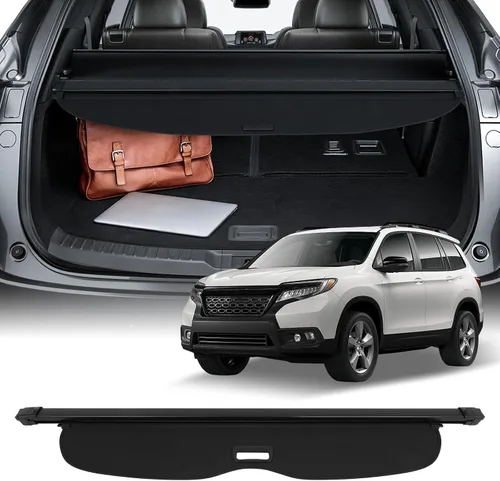 Vista 20 de SCITOO Cubierta de carga para 2019-2024 compatible con Cadillac XT4 2.0L retráctil para maletero trasero, cubierta de seguridad para equipaje