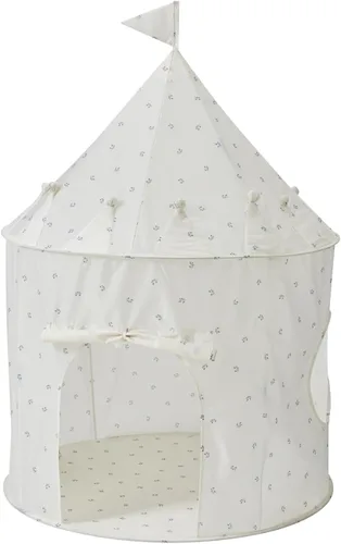 Vista 2 de 3 Sprouts Tienda de campaña para niños - Tela reciclada sostenible – Divertido y espacioso castillo inflable para juegos en interiores para niños