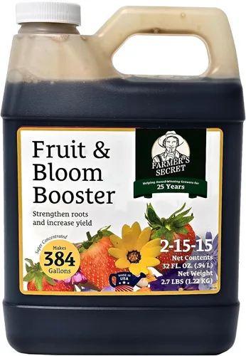 Vista 9 de Farmer’s Secret Fertilizante de Frutas y Estimulación de Floración (8oz) - Súper Concentrado - Aumenta la Floración y el Rendimiento en Todas