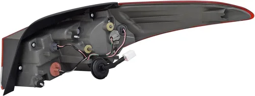 Vista 8 de ALLIGATOR AUTO LIGHTS Repuesto para Hyundai Elantra 2011-2013, Elantra Coupe 2013 DOT/SAE compatible con la luz trasera con bombillas