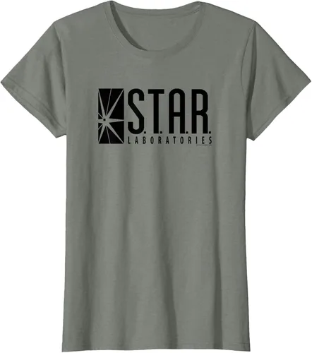 Vista 13 de The Flash Camiseta con logotipo de la serie TV S.T.A.R. Labs, Blanco, S