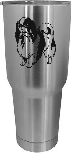 Vista 184 de Cairn Terrier - Vaso grabado con temática de perro, 30 onzas