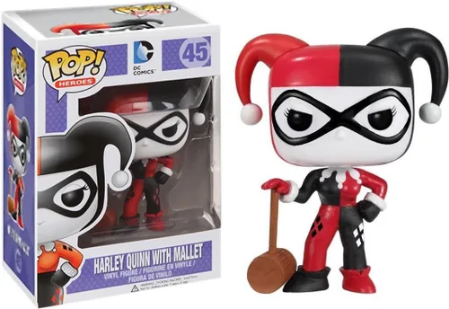 Vista 2 de Funko POP! Heroes: Harley Quinn con mazo