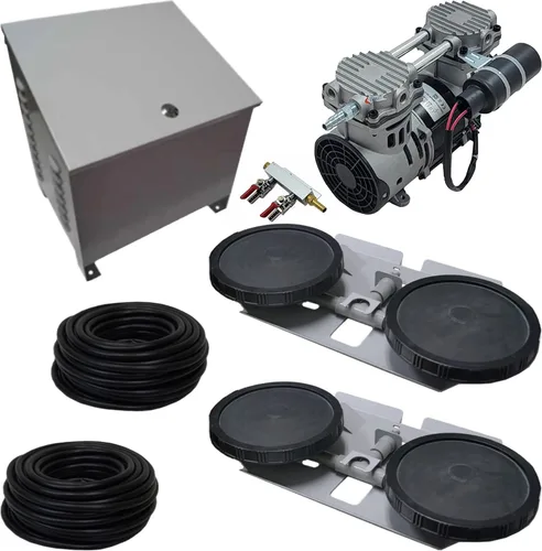 Vista 20 de Sistema de aireación profesional - Bomba aireadora de estanque de 1/2 HP 3.9 CFM