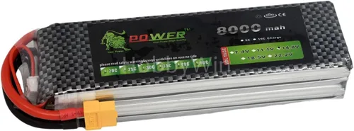 Vista 7 de 14.8V 4S 8000mAh 35C LiPO Batería XT60 Enchufe para RC Avión Helicóptero Miltirotor Cámara Drone