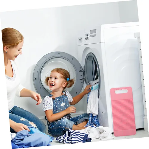 Vista 9 de Cabilock Tabla de lavandería Lavado de manos Herramientas de ropa antideslizante Washboard para uso doméstico Estilo aleatorio