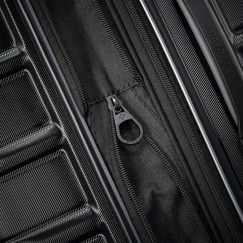 Vista 7 de Samsonite Omni 2 - Maleta rígida expandible con ruedas giratorias, Negro (Midnight Black), Omni 2 Hardside - Equipaje expandible con ruedas