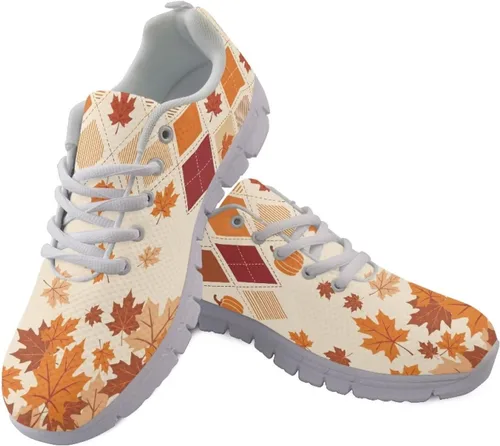 Vista 27 de HUGS IDEA Zapatos deportivos ligeros con patrón de enfermería para mujer Bandera estadounidense