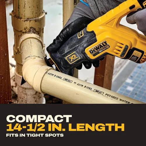 Vista 10 de DEWALT DCS367B 20V Max XR Sierra de sable compacta sin escobillas, (sólo herramienta)