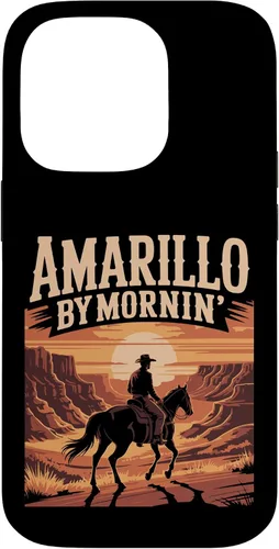 Vista 17 de Amarillo by Mornin Folk Style Western Country Music Case for iPhone 17