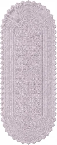 Vista 41 de Royal Blaze Tapete de baño de algodón rojo, reversible, pequeño ovalado de 18 x 26 pulgadas, lavable y decorativo