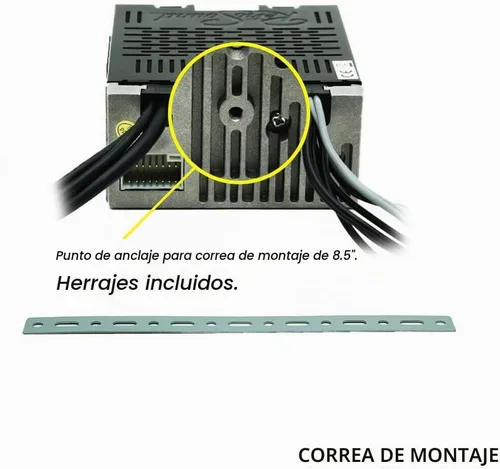 Vista 3 de RetroSound RetroRadio AM FM Estéreo 03P-73P Cromo Compatible con Chevrolet Chevelle 1968-72