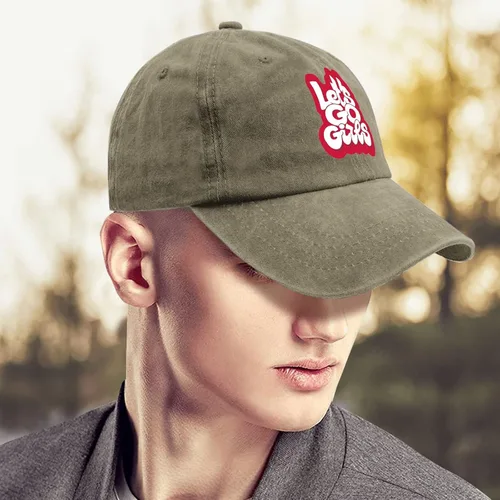 Vista 4 de Dad Hat Let's go Girls Baseball Cap for Men Vintage Denim Dad Hats Adjustable