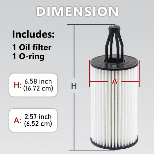 Vista 4 de Filtro de aceite para Mercedes Benz ML350 E350 C300 C400 S550 GLK350 S550 M276 M278, reemplazo directo para OEM # 2761800009 A2761800009