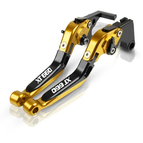 Vista 14 de NIKKHO Palanca de embrague de freno para YA & MAHA XT660 XT660R XT660X Tenere XT 660 2004-2011 Palancas de embrague de freno manija de embrague