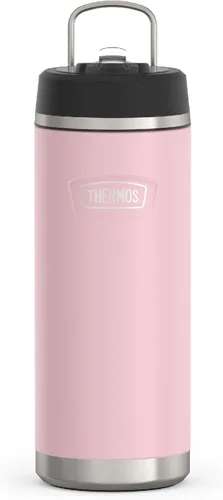 Vista 9 de THERMOS ICON SERIES, botella de agua de acero inoxidable con tapa de pajilla, 32 onzas, Glacier