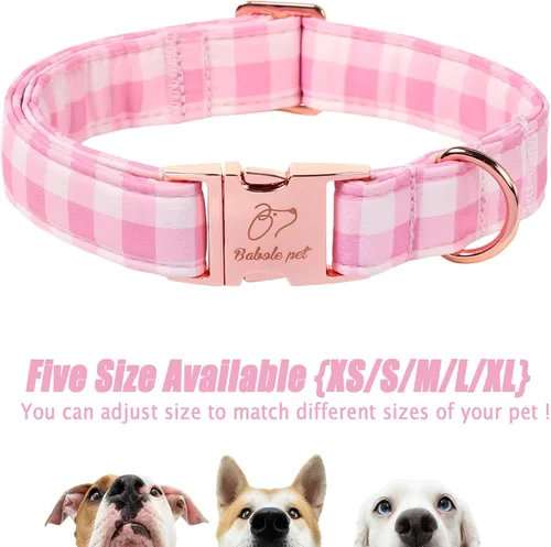Vista 442 de Collar para perros del 4 de julio, collares patrióticos azules para cachorros y perros pequeños, ligero y ajustable 1776 collares para cachorros