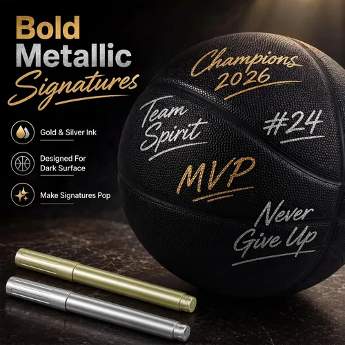 Vista 4 de Hiboom Autograph - Baloncesto firmado con bomba de aire, memorabilia, para premio, trofeo, banquete, senior, noche, hitos nocturnos, entrenador
