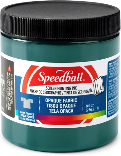 Vista 9 de Speedball 004800 Tinta de serigrafía de tela opaca, 8 fl. oz., Black Pearl