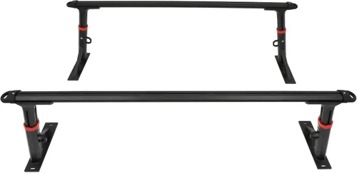 Vista 9 de FINDAUTO Estante de cama de camión resistente de altura ajustable Estante universal extensible de escalera para camioneta