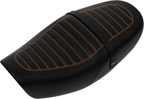 Vista 14 de TCT-MOTORPARTS Asiento de pasajero de una pieza para Kawasaki Z900RS ZR900 2018-2024 (negro)