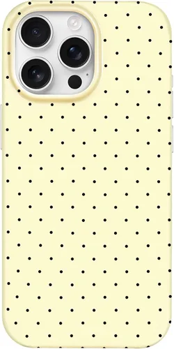 Vista 46 de Hython Funda para iPhone Air, diseño estético de lunares lindos, funda simple de 6.5 pulgadas, delgada, antiarañazos, parachoques de TPU suave, a