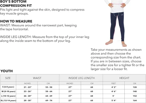 Vista 6 de PowerLayer Leggings de compresión para correr para hombre y niño