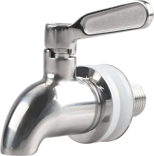 Vista 7 de Espita de acero inoxidable moderna negra dispensador de bebidas Spigot Food Grade Metal Spot para dispensador de bebidas por MUGLIO