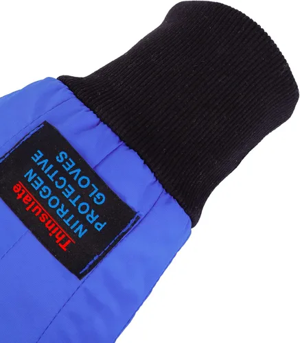 Vista 4 de Guantes criogénicos de baja temperatura LN2 guantes protectores de nitrógeno líquido para almacenamiento en frío, guantes congelados de seguridad
