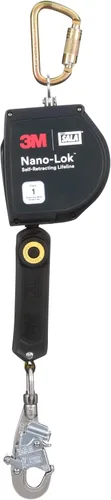 Vista 3 de 3M DBI-SALA Nano-Lok XL Línea de vida autorretráctil 3100263, Web, gancho giratorio a presión, 20 pies, Clase 1