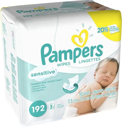 Vista 3 de Pampers Toallitas sensibles para bebés 640