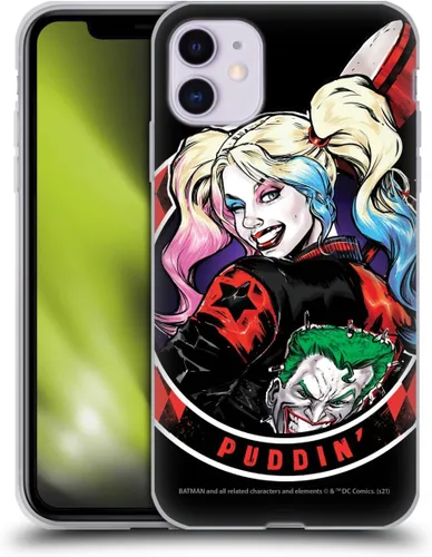 Vista 48 de Head Case Designs Funda de gel suave con licencia oficial de Batman DC Comics Bubblegum Harley Quinn Graphics compatible con Apple iPhone 7