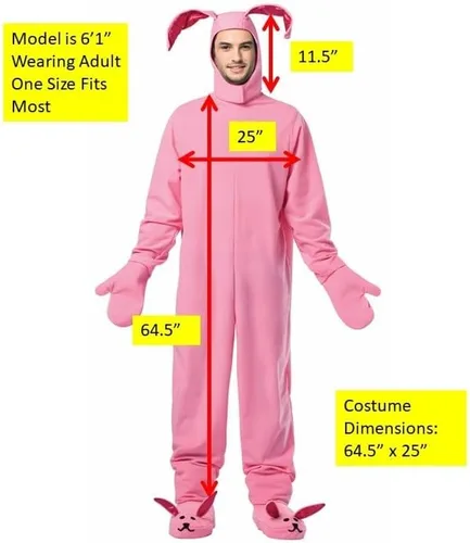 Vista 2 de Rasta Imposta Conejito navideño para hombre
