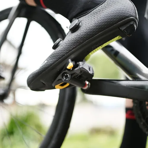 Vista 4 de Favero Assioma PRO RS-1 Medidor de potencia para ciclismo de carretera basado en pedal de detección única SPD-SL Compatible, Single-Sided