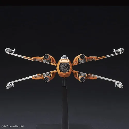 Vista 9 de Bandai Hobby - Star Wars - Poe's X-Wing Fighter (Rise of Skywalker Ver.) Kit de plástico modelo 1/72