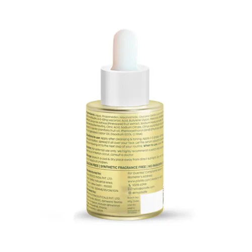 Vista 2 de Sheltr Suero facial rocío con despigmentación de piña alfa arbutina y alfa para la pigmentación y eliminación de manchas oscuras unisex con 10%