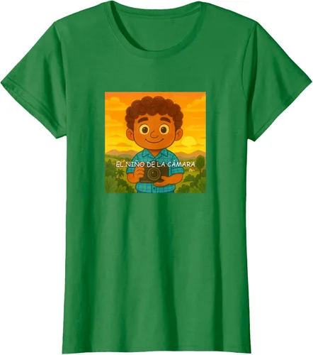 Vista 33 de Camiseta El Niño de la Cámara – Diseño Oficial del Cuento Ilustrado
