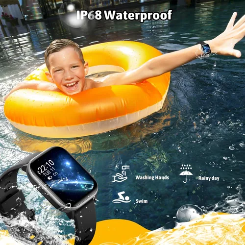 Vista 8 de Reloj inteligente para niños, reloj para niñas y niños con 20 modos deportivos, podómetro, monitor de sueño, relojes deportivos para niños, regalos