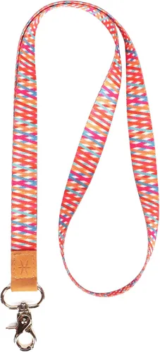 Vista 10 de FORZEN Correa para el cuello con llavero para mujeres y hombres, cordones para llaves, cartera e identificación B rosado Claro