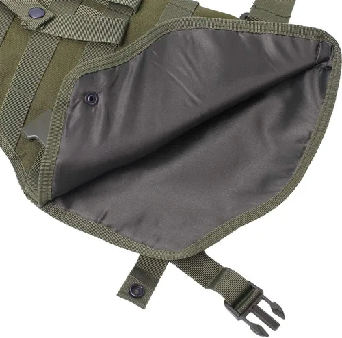 Vista 5 de Funda táctica para rifle Waxaya, bolsa de hombro para escopeta con parte superior abierta